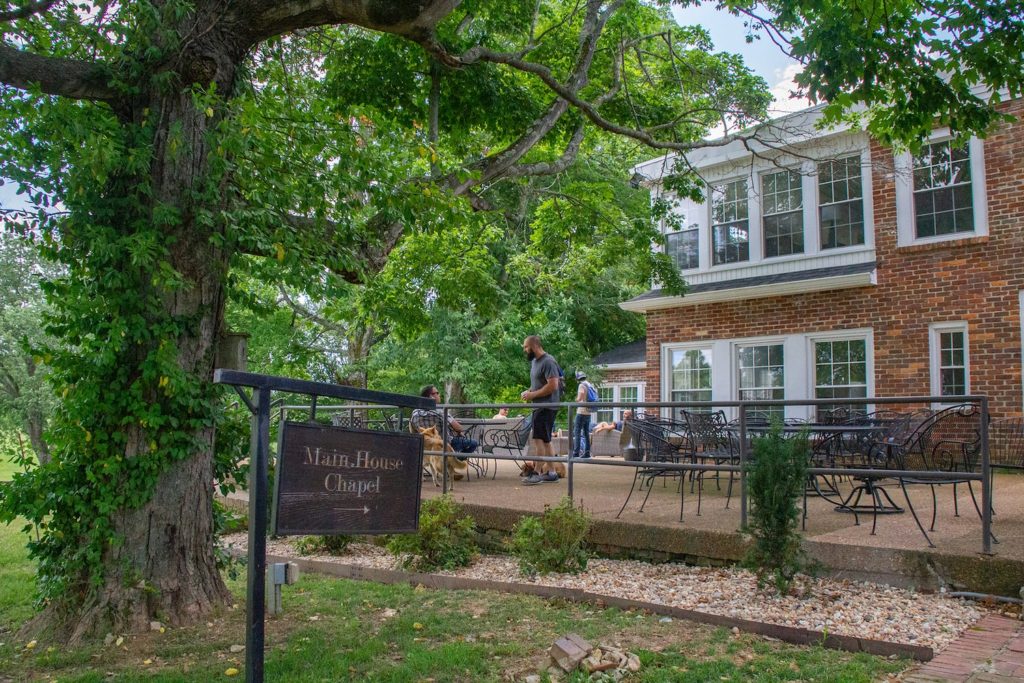 Program Overview 2 Outside of Main Chapel House at addiction treatment center and rehab in Nashville