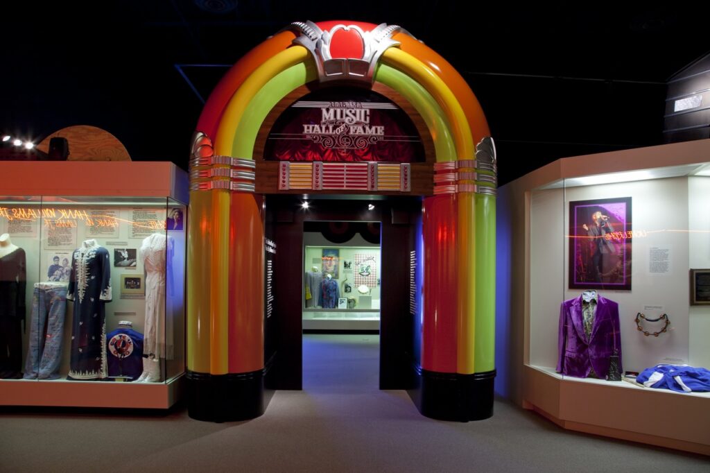 The Alabama Music Hall of Fame located in Tuscumbia, Alabama